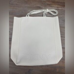 DKNY White Tote